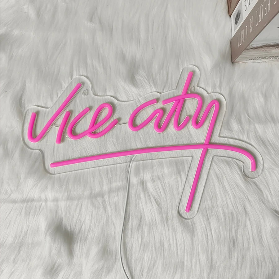 Vice City Neon Sign