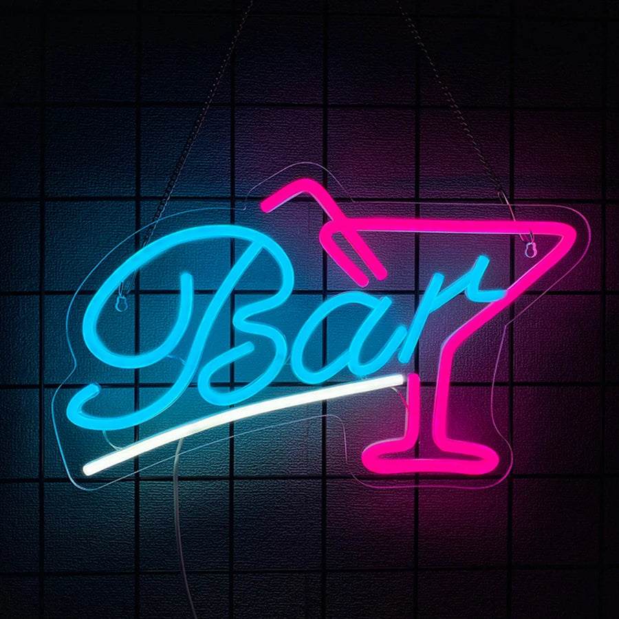 Vice City Pink Neon Sign