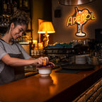 Aperol Spritz Neon Sign LED Cocktail Neon Light