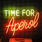 Time for Aperol Neon Signs LED Neon Light Sign