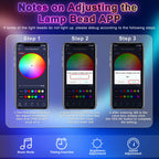 RGB Neon Strip Light with Bluetooth & Remote – USB Waterproof LED Rope