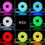 WiFi RGB Neon Strip Light – Voice Control & DIY Mode
