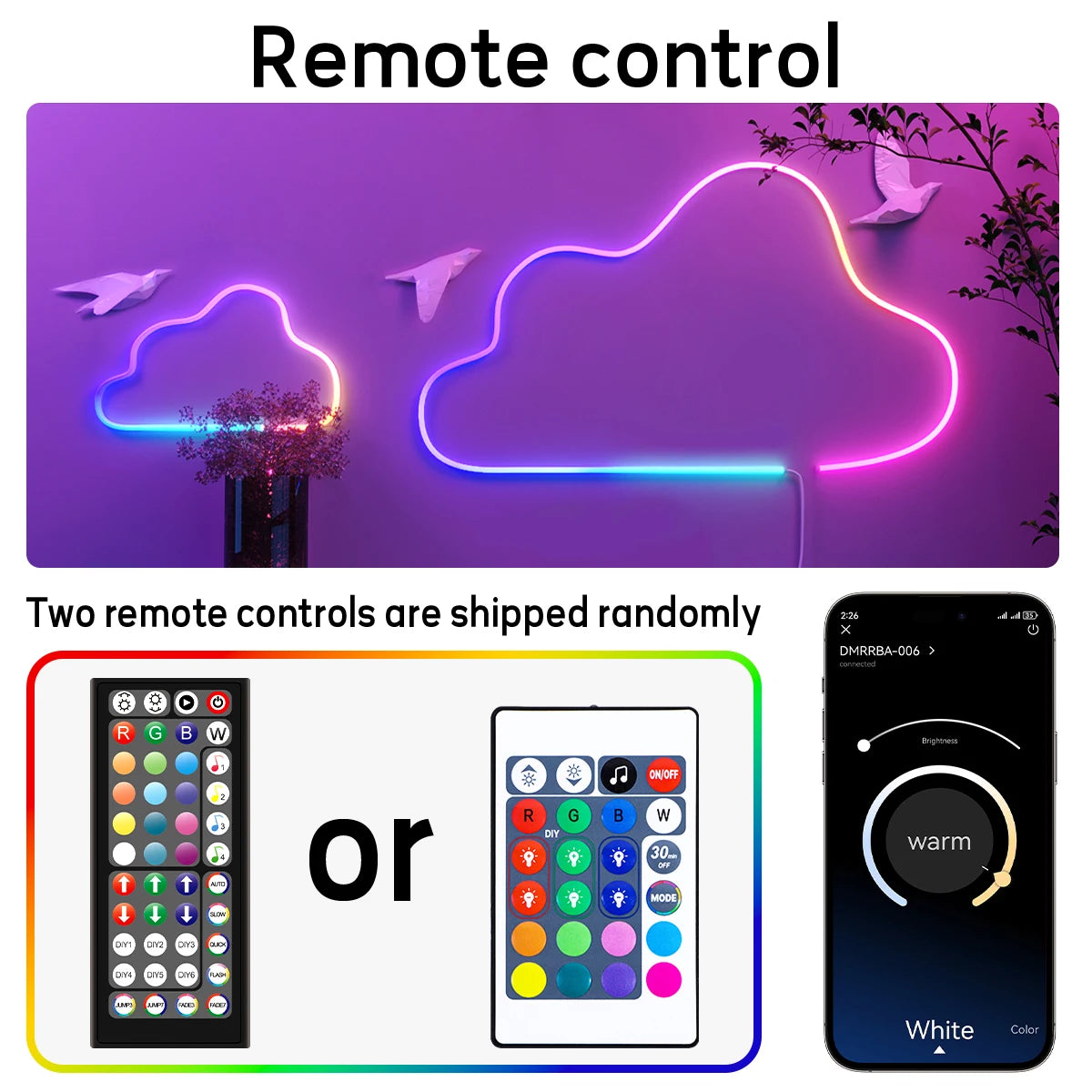 RGB Neon Rope Light – Music Sync, App Control