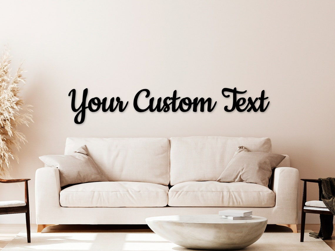 Custom Acrylic Words